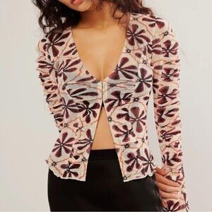 Free People Through The Meadow blouse